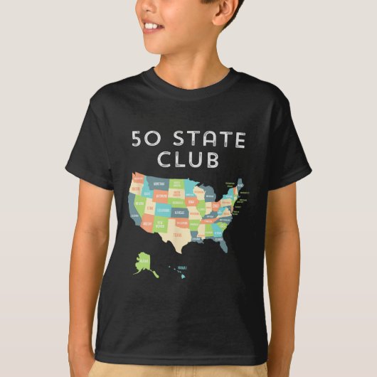 すべての50州のシャツにアクセス Tシャツ (正面)