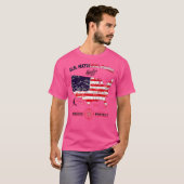 すべての63国立公園の地図 – ヴィンテージアメリカンヒキン Tシャツ (正面フル)