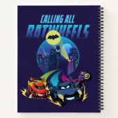 すべてのBatwheelsを呼び出す™ ノートブック (裏面)