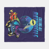 すべてのBatwheelsを呼び出す™ フリースブランケット (正面(横))