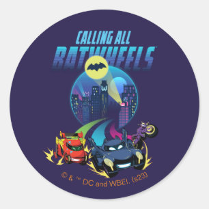 すべてのBatwheelsを呼び出す™ ラウンドシール