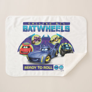 すべてのBatwheels™を呼び出す – 準備完了転が シェルパブランケット