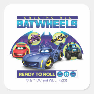 すべてのBatwheels™を呼び出す – 準備完了転が スクエアシール