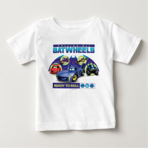 すべてのBatwheels™を呼び出す – 準備完了転が ベビーTシャツ