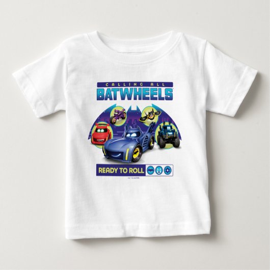 すべてのBatwheels™を呼び出す – 準備完了転が ベビーTシャツ (正面)
