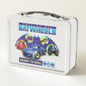すべてのBatwheels™を呼び出す – 準備完了転が メタルランチボックス (裏面)
