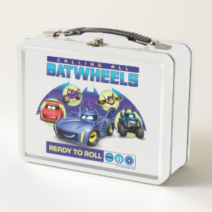 すべてのBatwheels™を呼び出す – 準備完了転が メタルランチボックス