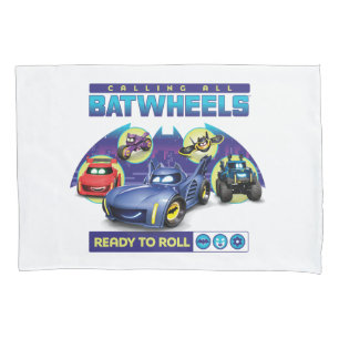 すべてのBatwheels™を呼び出す – 準備完了転が 枕カバー