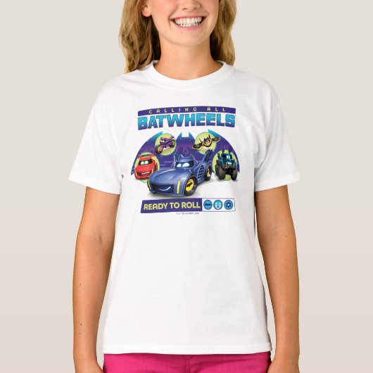 すべてのBatwheels™を呼び出す – 準備完了転が Tシャツ (正面)