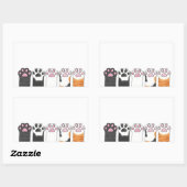 すべてのBeans 長方形シール (シート)