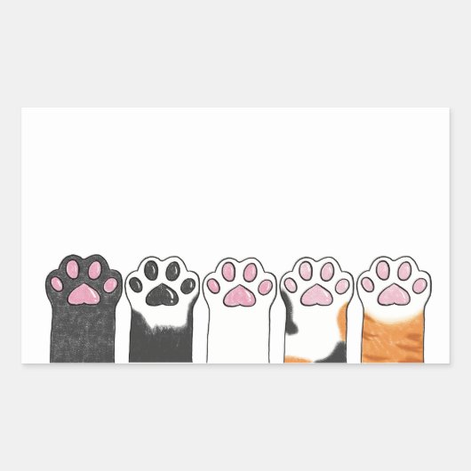 すべてのBeans 長方形シール (正面)