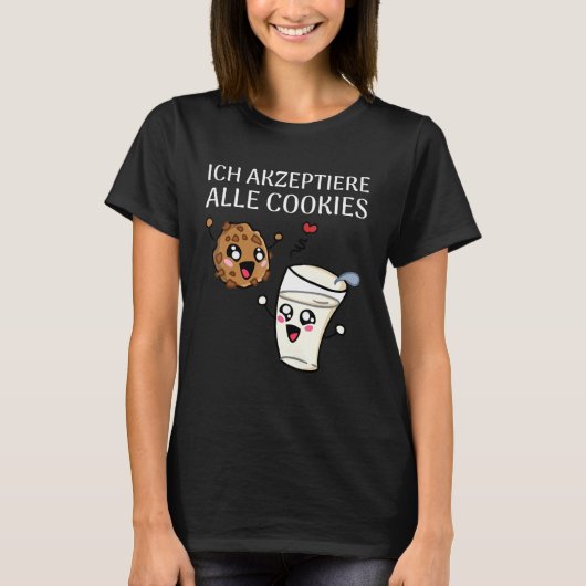 すべてのCookieを受け入れる Tシャツ (正面)