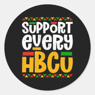 すべてのHbcu歴史的ブラックカレッジシュトゥーデンをサポート ラウンドシール