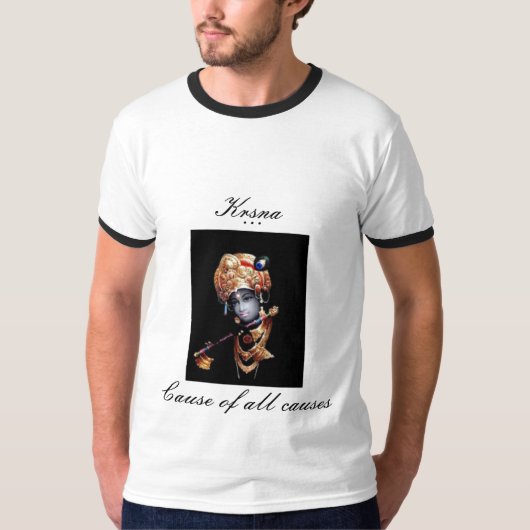 すべてのKrishna原因原因 Tシャツ (正面)