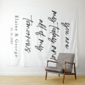 すべてのMy Tomorrowsの結婚Photo Prop背景 タペストリー (インサイチュ(横))