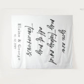 すべてのMy Tomorrowsの結婚Photo Prop背景 タペストリー (正面(横))