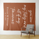 すべてのMy Tomorrowsの結婚Photo Prop背景 タペストリー (インサイチュ(横))