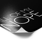 すべてのNOPE フォトプリント            (角)