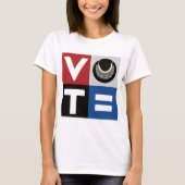 すべてのRBG平等に投票 Tシャツ (正面)