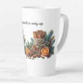 すべてのsipで暖かさをフェスティバルジョーマグカップ カフェラテマグ (右アングル)