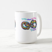 すべてのsipに属する – 自閉症パズルマグ コーヒーマグカップ (正面右)