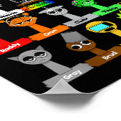 すべてのSprunkiトイズボーイズガールズ誕生日デコレーションSi ポスター (角)