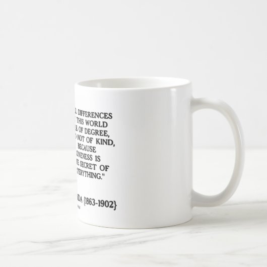 すべてのSwamiのVivekanandaの一体感の秘密 コーヒーマグカップ (右)