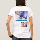 すべてのT型とスタイルにステップイン Tシャツ (裏面)