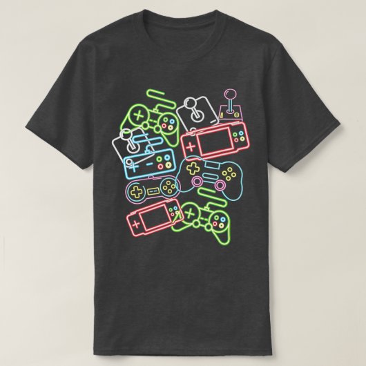 すべてのThingsビデオゲームコントローラを制御 Tシャツ (デザイン正面)