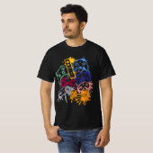 すべてのThingsビデオゲームコントローラを制御 Tシャツ (正面フル)