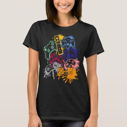 すべてのThingsビデオゲームコントローラ2 Tシャツ (正面)