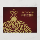 すべてのUsカードからのビジネス・シーズンの挨拶 シーズンポストカード (正面)