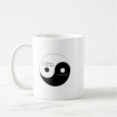 すべてはあるべきであると同時にあります コーヒーマグカップ (左)