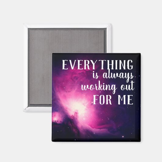 すべてはいつも私の引用文 マグネット (正面/裏面)