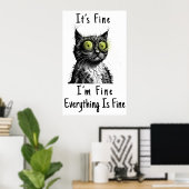 すべてはうまくいっているポスター ポスター (ホームオフィス)