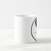 すべてはこの時点であるべきであると同時にあります コーヒーマグカップ (中央)