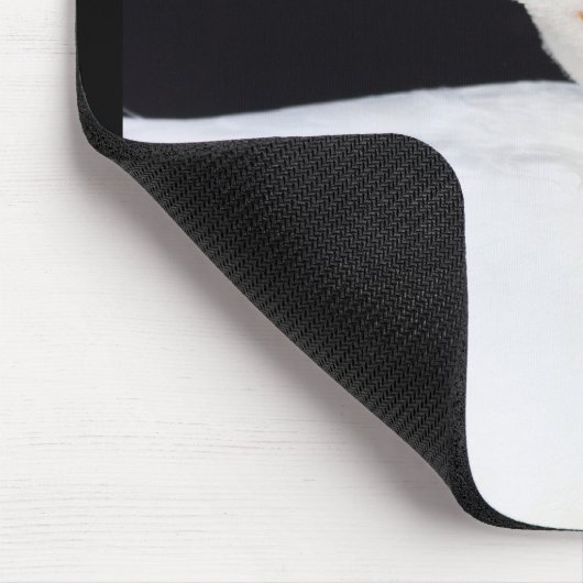 すべてはちょうどダッキー、おもしろいで白いアヒルです マウスパッド (コーナー)