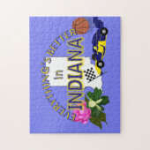 すべてはインディアナのパズルでよりよいです ジグソーパズル (縦)