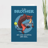 すべてはスタイルトリッキーなテニス漫画 カード (正面)