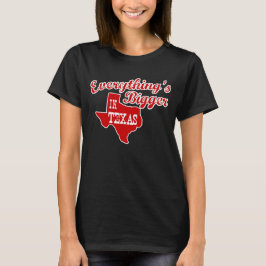 すべてはテキサス州州シェイプシャツで大きい Tシャツ