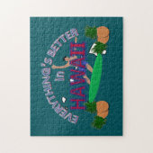 すべてはハワイのパズルでよりよいです ジグソーパズル (縦)