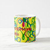 すべてはマグを縛りつけました コーヒーマグカップ (正面右)