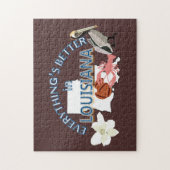 すべてはルイジアナのパズルでよりよいです ジグソーパズル (縦)