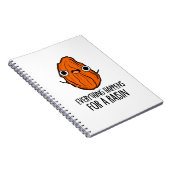 すべてはレーズンのためにおこる 面白い食べ物パン ノートブック (右側)