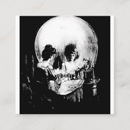 すべてはヴァニティシャルルアラン・ギルバート スクエア名刺 (正面)