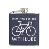 すべては円滑油とよりよいです フラスク (正面)