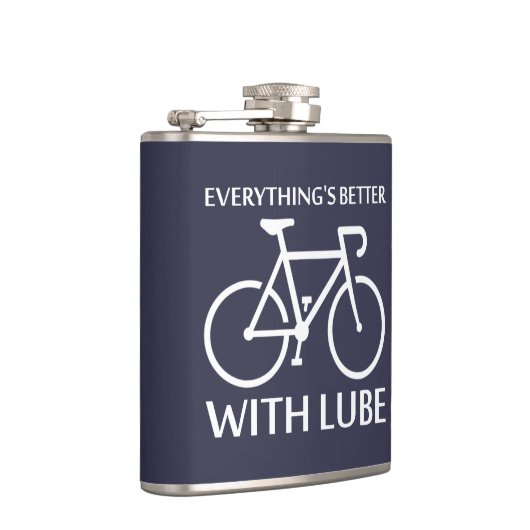 すべては円滑油とよりよいです フラスク (右)