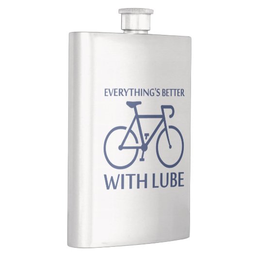 すべては円滑油とよりよいです フラスク (右)