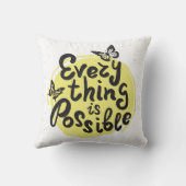 すべては可能です クッション (裏面)