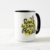 すべては可能です マグカップ (正面右)